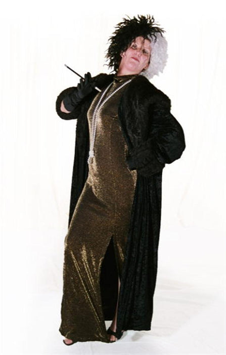 Cruella de Vil Plus Size Costume - Hire - The Costume Company