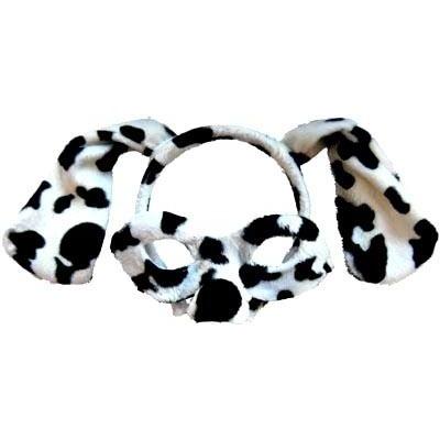 Dalmatian - Headband and Mask Set - The Costume Company | Fancy Dress Costumes Hire and Purchase Brisbane and Australia