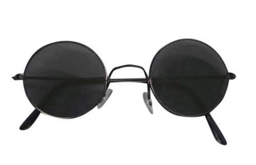 Dark Hippie Lennon Style Glasses - The Costume Company