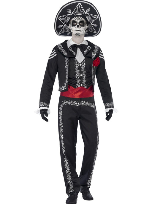 Day of the Dead Senor Bones Costume - The Costume Company