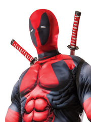 Deadpool Adult Deluxe Muscle Chest Men’s Costume 