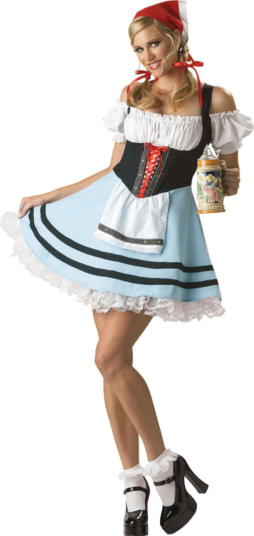 Dirndl German Girl Costume - Hire - The Costume Company | Fancy Dress Costumes Hire and Purchase Brisbane and Australia