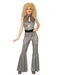 Disco Diva Silver Jumpsuit | Buy Online - The Costume Company | Australian & Family Owned 