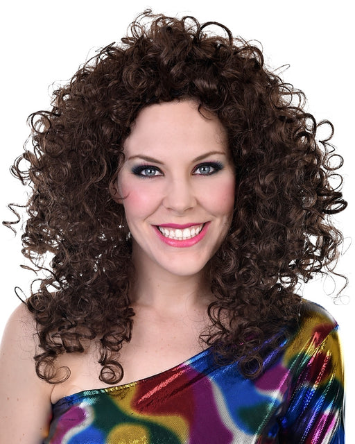 Disco Curly Wig | Buy Online - The Costume Company | Australian & Family Owned 