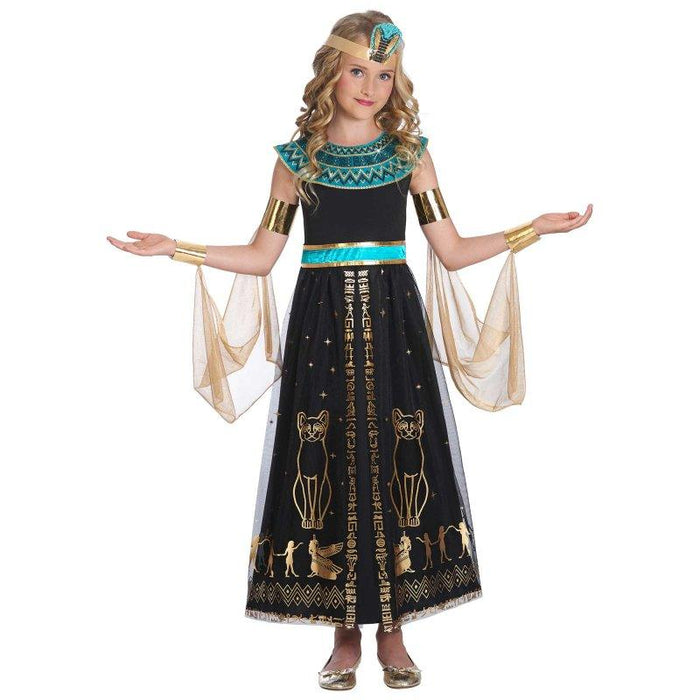 Egyptian Dazzling Cleo Girls Costume