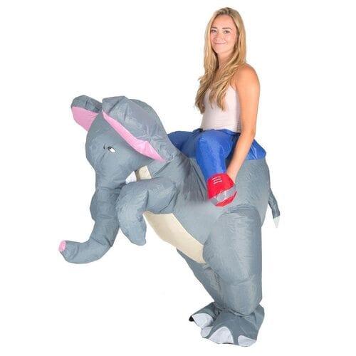 Elephant Inflatable Ride On Costume 
