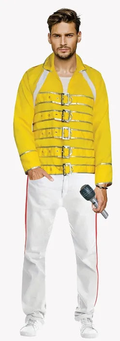Freddie Mercury Style Pop Star Costume