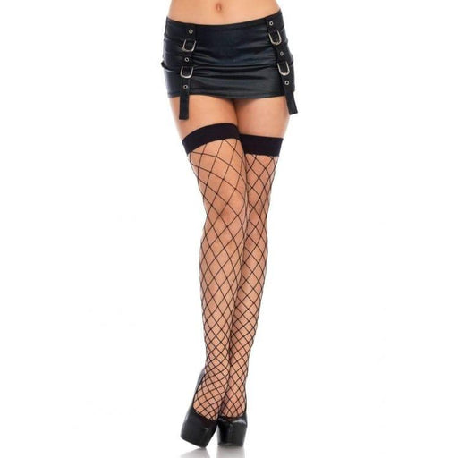 Fence Net Black Thigh Highs | Buy Online - The Costume Company | Australian & Family Owned 