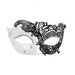 Filigree Black & White Mask | Buy Online - The Costume Company | Australian & Family Owned 