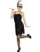 Flapper Dress Black Fringe Costume - The Costume Company