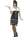 Flapper Dress Black with Stole Costume - Buy Online Only - The Costume Company