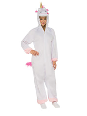 Fluffy Unicorn Adult Costume 
