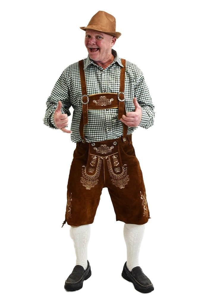 Authentic Lederhosen | Leather Lederhosen with Pockets