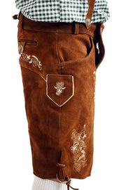 Authentic Lederhosen | Leather Lederhosen with Pockets