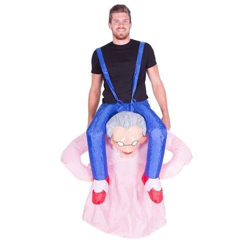 Grandma Inflatable Ride On Costume