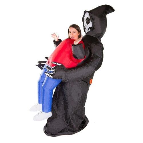 Grim Reaper Inflatable Lift Up Costume | Buy Online - The Costume Company | Australian & Family Owned 