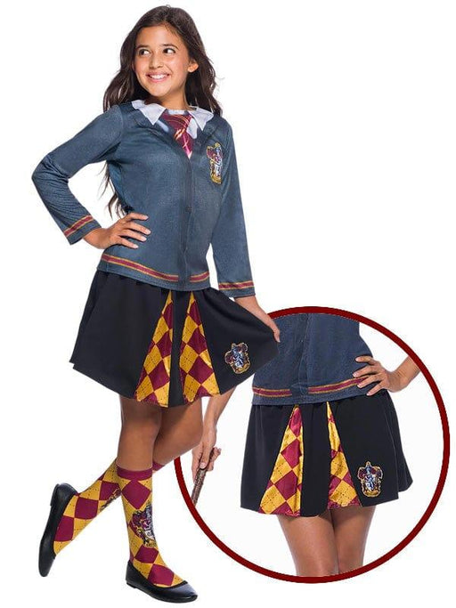 Hermione Gryffindor Skirt Child - Buy Online Only - The Costume Company