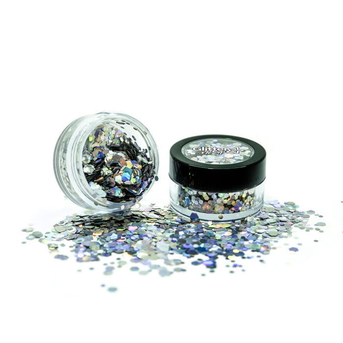 Green Envy Holographic Chunky Glitter Pot
