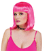 Hot Pink Black Light Rave Bob Wig |  Buy Online - The Costume Company | Australian & Family Owned 