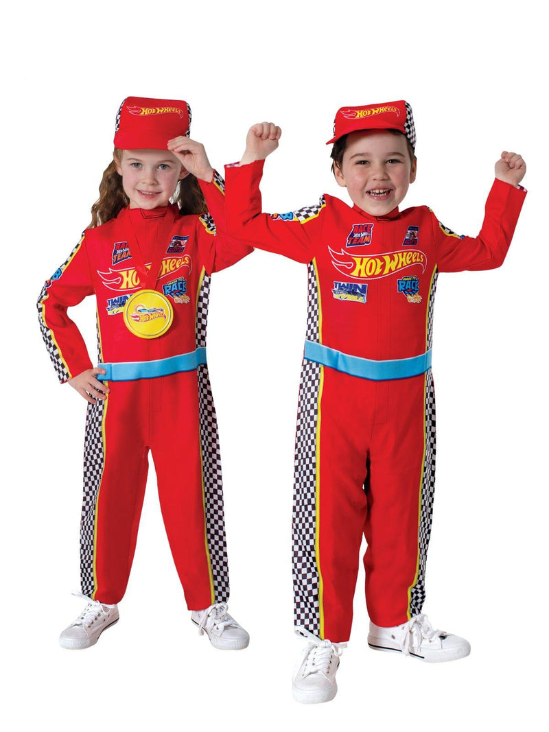 Hot Wheels Racing Suit Child Costume 