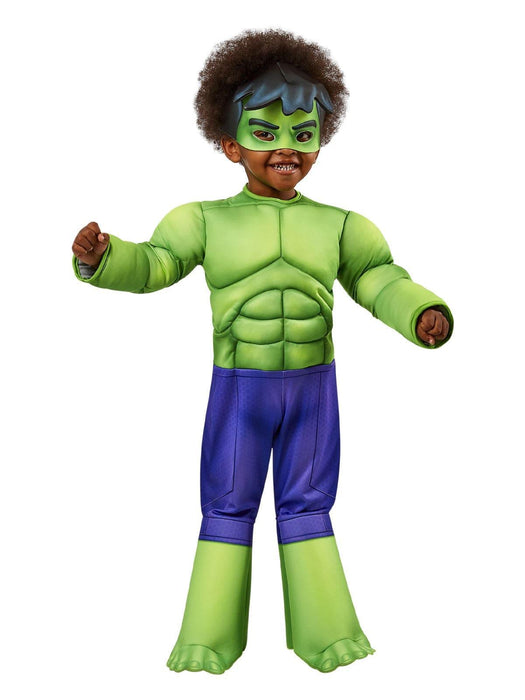 Hulk Deluxe Spidey and His Amazing Friends Toddler Costume - The Costume Company