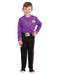 Lachy Purple Wiggle Deluxe Child Costume - The Costume Company