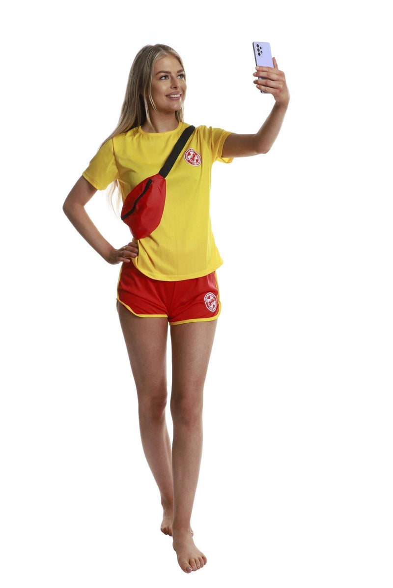 Ladies Baywatch Style Lifeguard