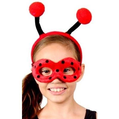 Ladybug - Headband and Mask Set - The Costume Company | Fancy Dress Costumes Hire and Purchase Brisbane and Australia
