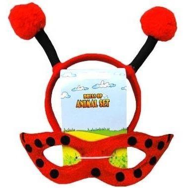 Ladybug - Headband and Mask Set - The Costume Company | Fancy Dress Costumes Hire and Purchase Brisbane and Australia