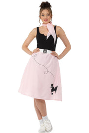 Light Pink Poodle Skirt and Necktie