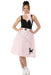 Light Pink Poodle Skirt and Necktie | Buy Online - The Costume Company | Australian & Family Owned 