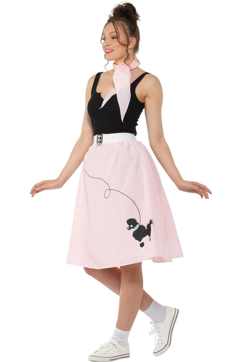 Light Pink Poodle Skirt and Necktie