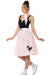 Light Pink Poodle Skirt and Necktie | Buy Online - The Costume Company | Australian & Family Owned 