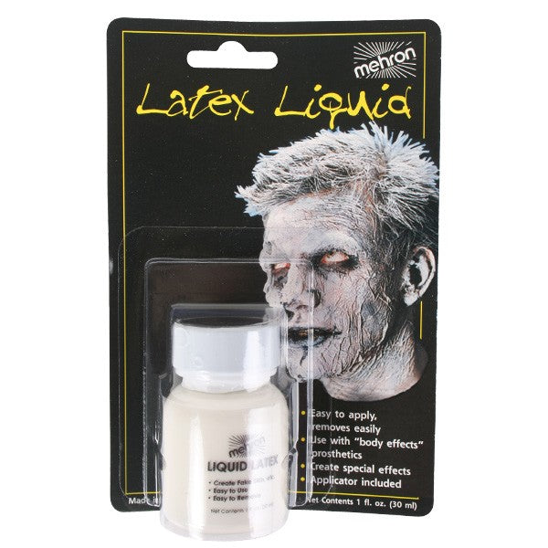 Liquid Latex Clear 30ml Bottle - Mehron