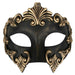 Lorenzo Gold Eye Mask | Buy Online - The Costume Company | Australian & Family Owned 