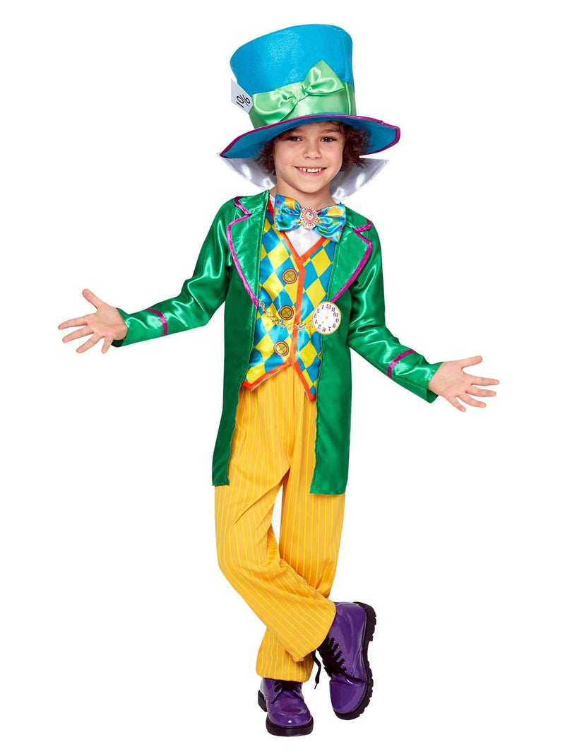 Mad Hatter Boys Deluxe Costume Child Costume 