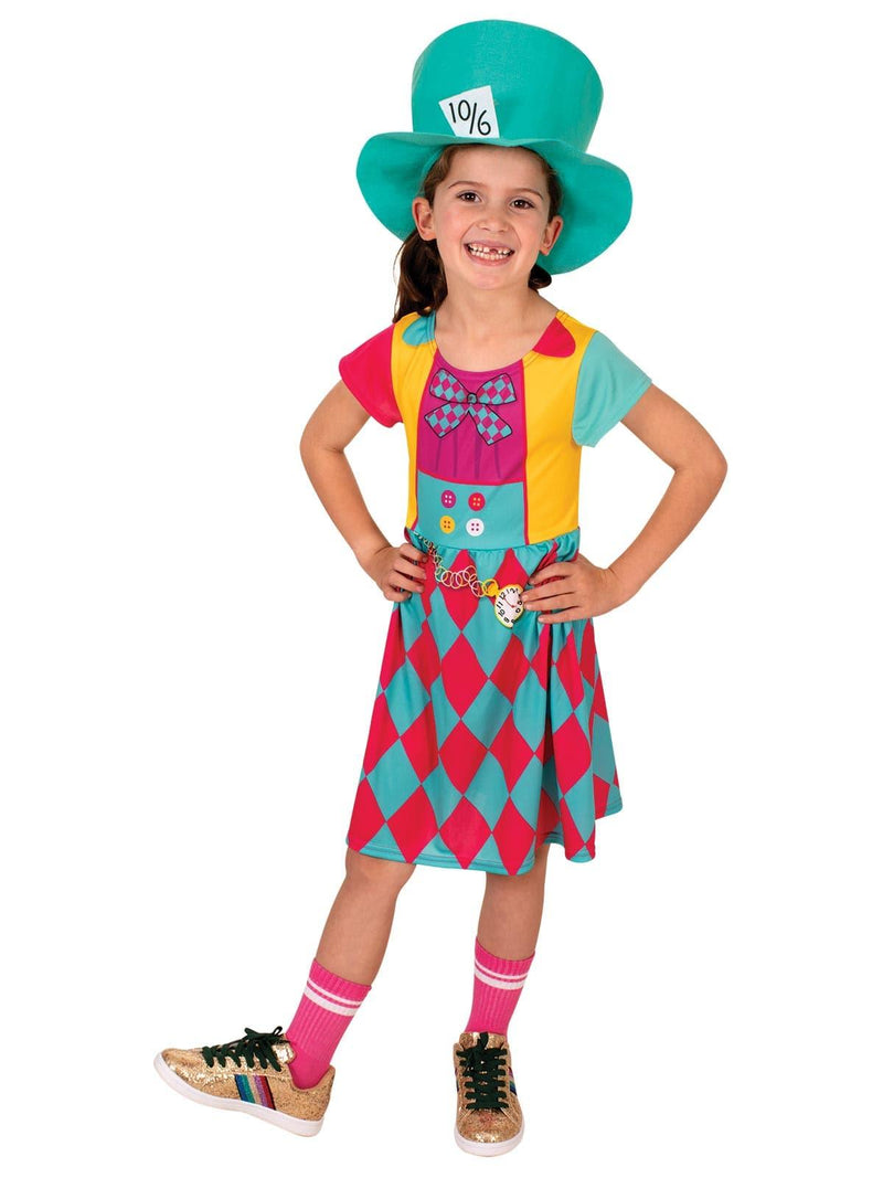 Mad Hatter Girls Classic Child Costume 