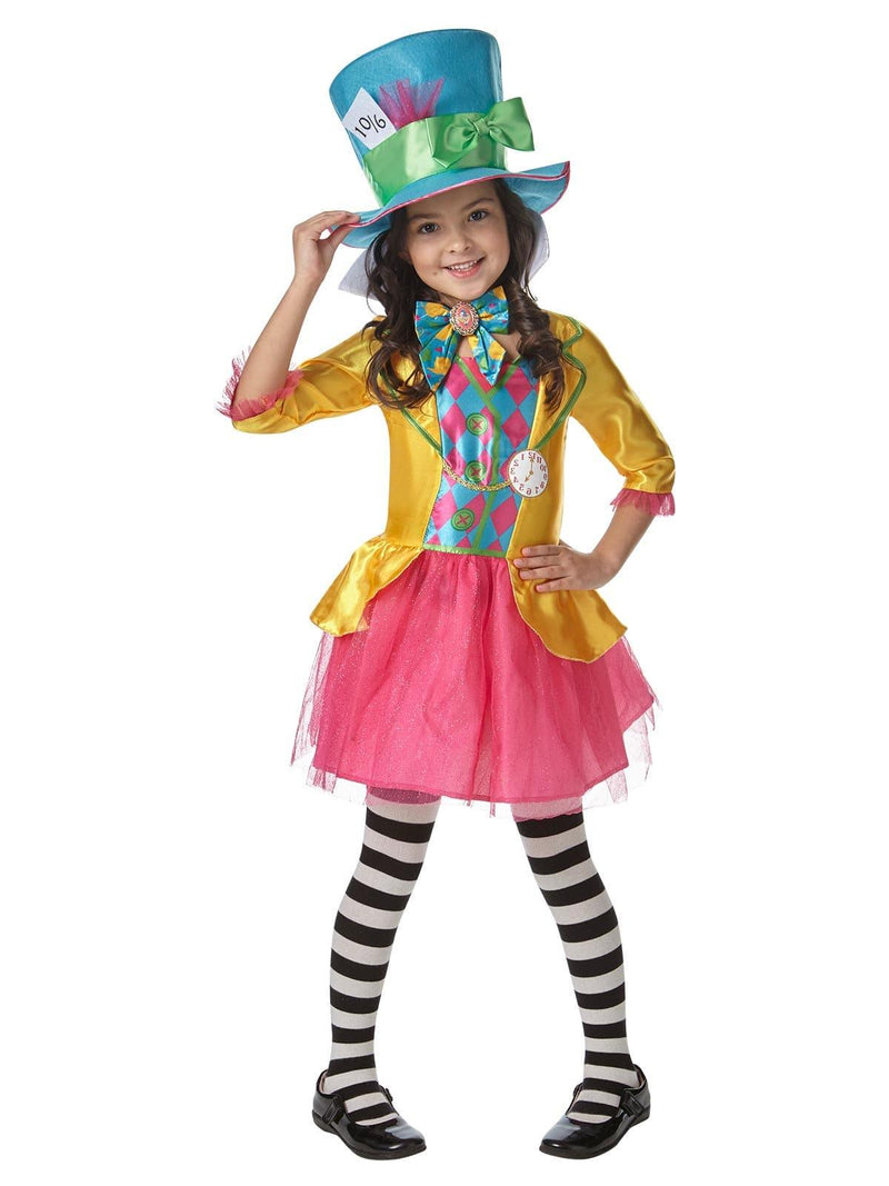 Mad Hatter Girls Deluxe Costume Child Costume 