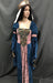 Medieval Blue Velvet Noble Dress with Musk Pink Panel - Hire - The Costume Company | Fancy Dress Costumes Hire and Purchase Brisbane and Australia