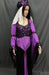 Medieval Bright Purple Dress Large Bell Sleeves - Hire - The Costume Company | Fancy Dress Costumes Hire and Purchase Brisbane and Australia