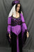 Medieval Bright Purple Dress Large Bell Sleeves - Hire - The Costume Company | Fancy Dress Costumes Hire and Purchase Brisbane and Australia