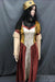 Medieval Burgundy and Cream Noble Lady Dress - Hire - The Costume Company | Fancy Dress Costumes Hire and Purchase Brisbane and Australia