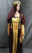 Medieval Gold and Burgundy Noble Lady Dress - Hire - The Costume Company | Fancy Dress Costumes Hire and Purchase Brisbane and Australia