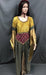 Medieval Gold and Maroon Maiden Dress - Hire - The Costume Company | Fancy Dress Costumes Hire and Purchase Brisbane and Australia