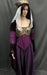 Medieval Plum and Gold Noble Lady Dress - Hire - The Costume Company | Fancy Dress Costumes Hire and Purchase Brisbane and Australia