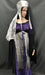 Medieval Purple, Black and Silver Noble Lady Dress - Hire - The Costume Company | Fancy Dress Costumes Hire and Purchase Brisbane and Australia