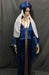 Medieval Royal Blue Dress with Gold Braid - Hire - The Costume Company | Fancy Dress Costumes Hire and Purchase Brisbane and Australia
