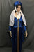 Medieval Royal Blue Dress with Gold Braid - Hire - The Costume Company | Fancy Dress Costumes Hire and Purchase Brisbane and Australia