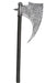 Medieval Stone Look Axe Prop - The Costume Company