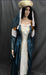 Medieval Teale and White Noble Lady Dress - Hire - The Costume Company | Fancy Dress Costumes Hire and Purchase Brisbane and Australia